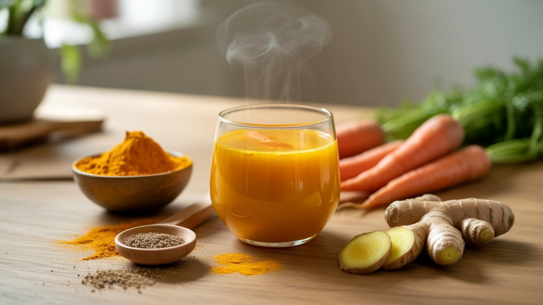 Not Just a Trend: The Real Science Behind Turmeric, Black Pepper and Carrot Juice