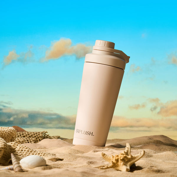 Malibu Sands Stainless Steel Shaker Bottle – 24oz