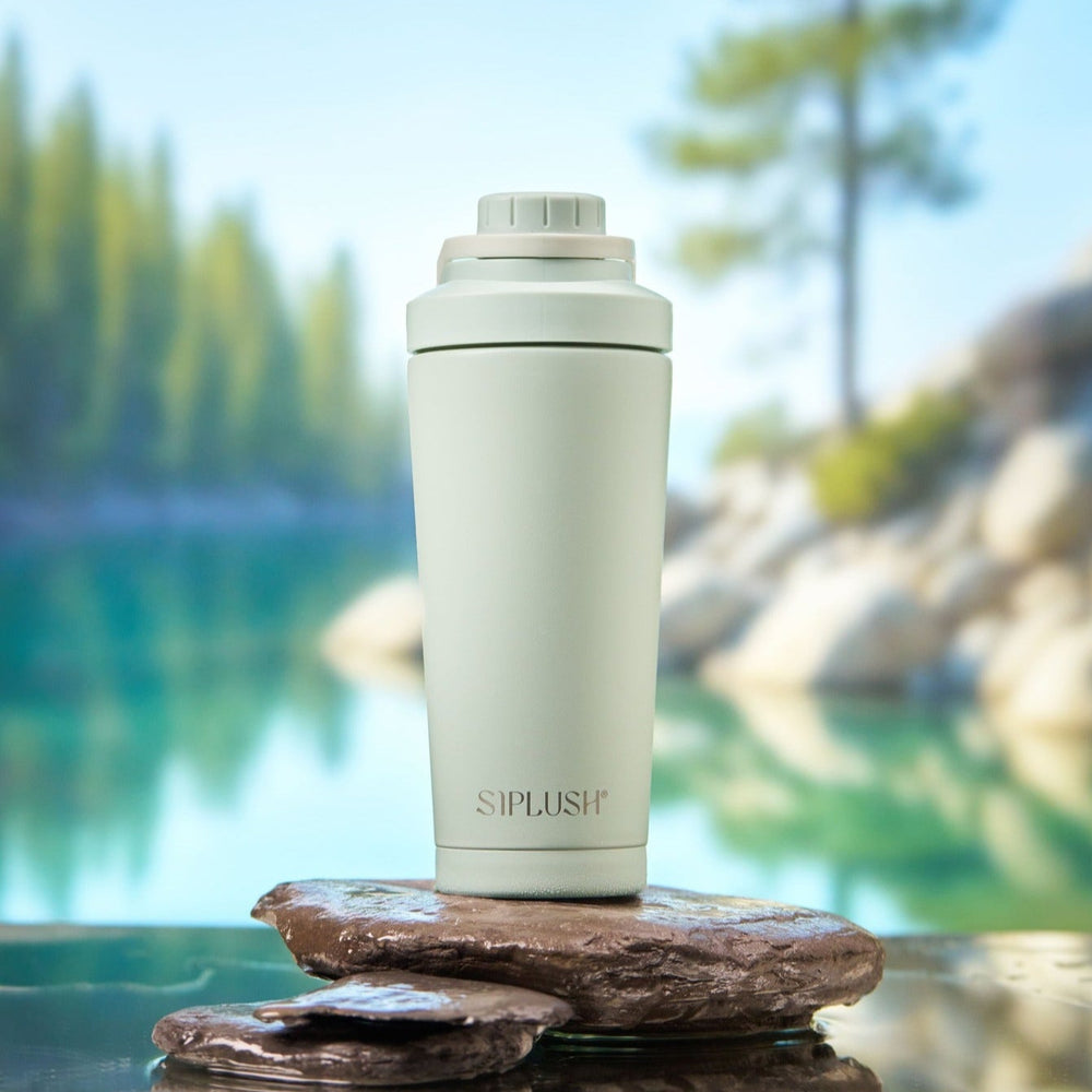 Tahoe Mist Stainless Steel Shaker Bottle – 24oz