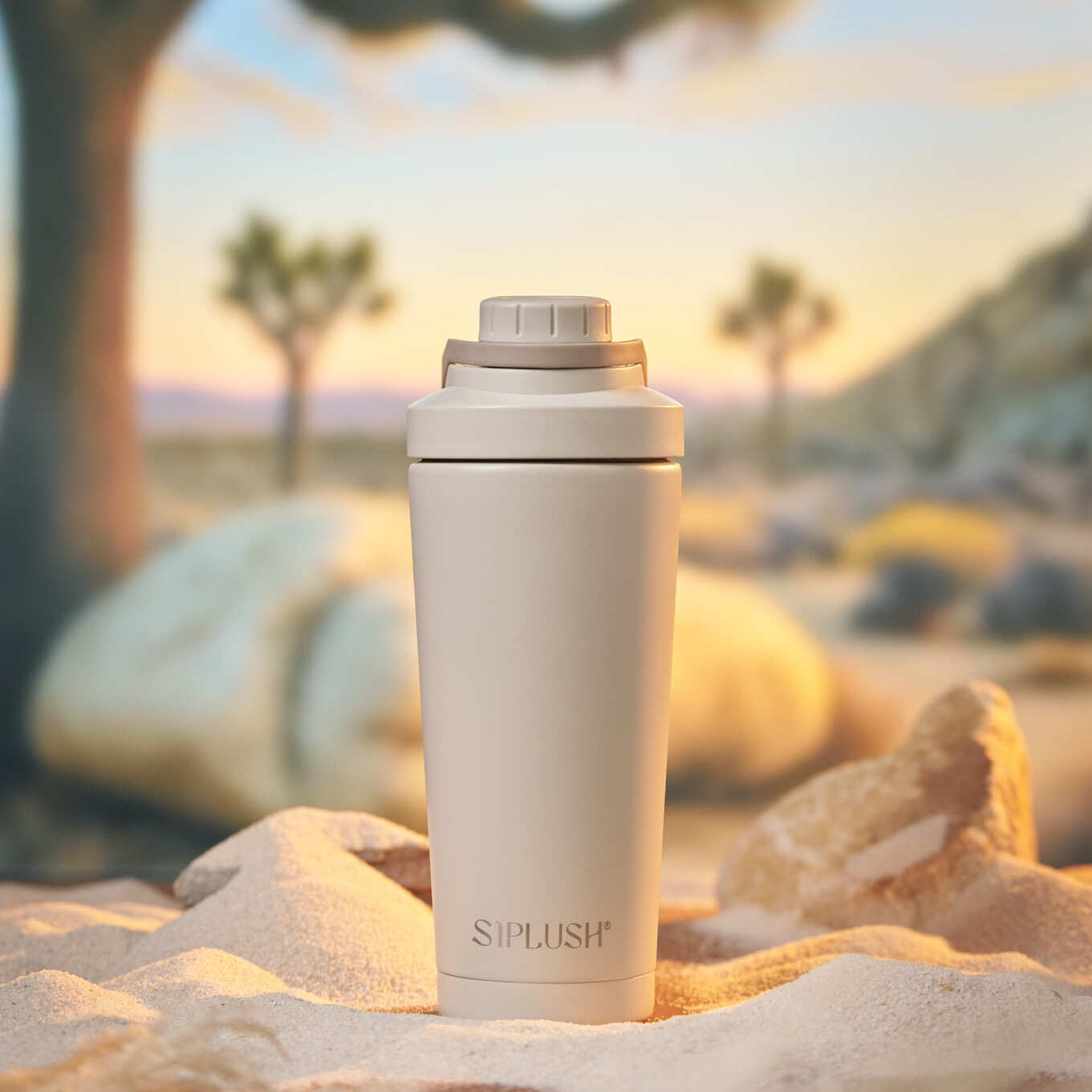 Joshua Dusk Insulated Shaker Bottle 24oz | SIPLUSH