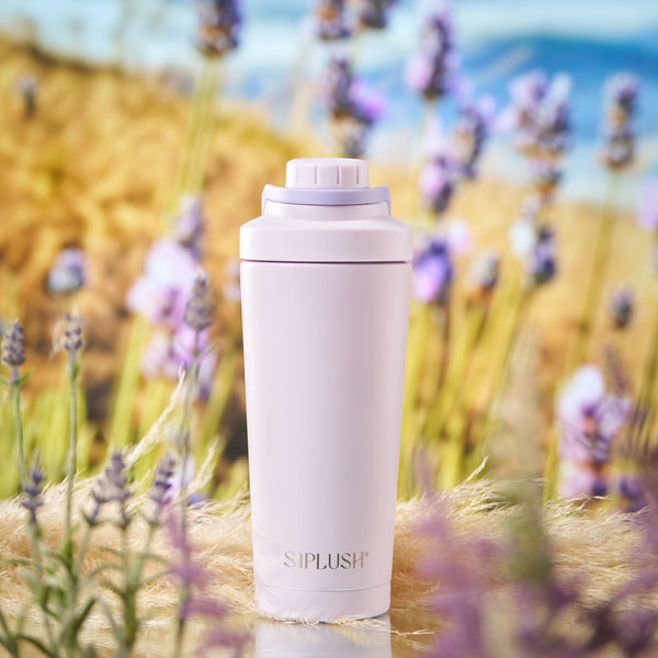 Lavender Coast Stainless Steel Shaker Bottle – 24oz