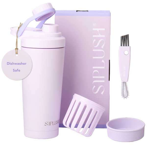 Lavender Coast Stainless Steel Shaker Bottle – 24oz