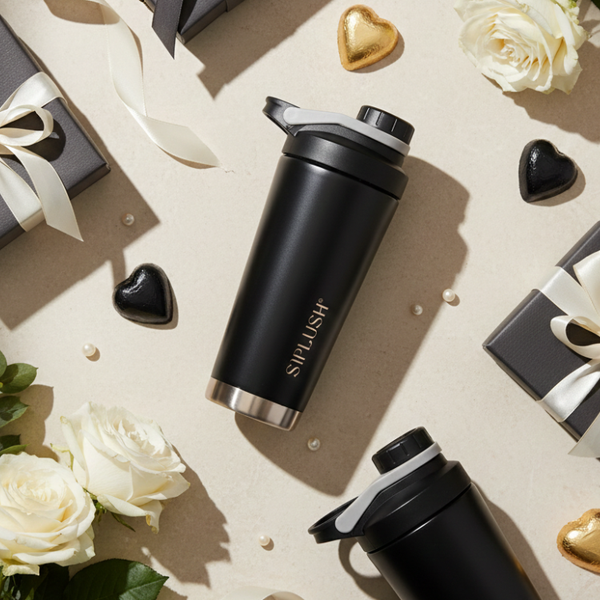 Hollywood Noir Stainless Steel Shaker Bottle – 24oz