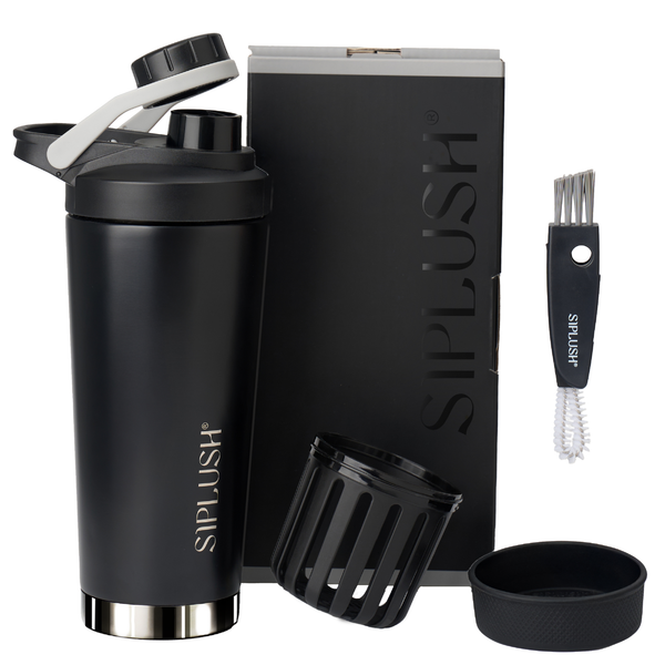 Hollywood Noir Stainless Steel Shaker Bottle – 24oz
