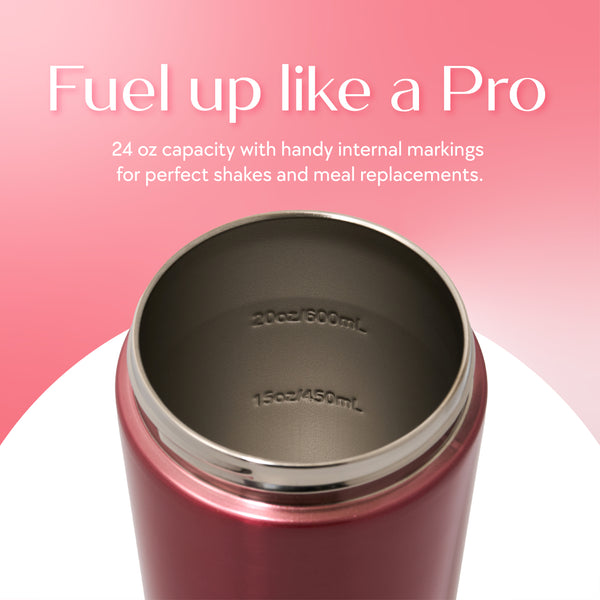 Pismo Sunset Stainless Steel Shaker Bottle – 24oz