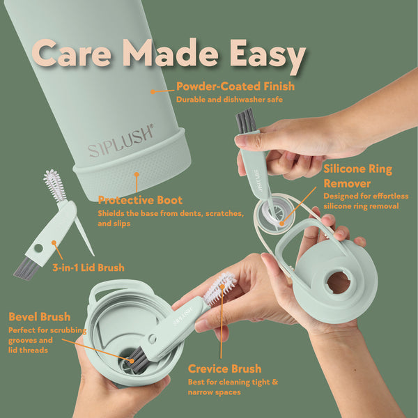 Tahoe Mist Stainless Steel Shaker Bottle – 24oz