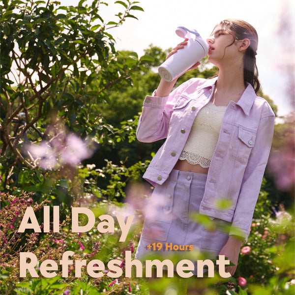 Lavender Coast Stainless Steel Shaker Bottle – 24oz