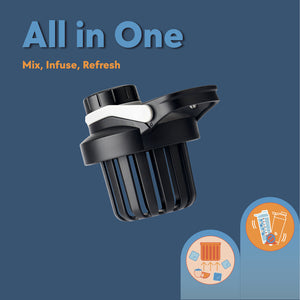 Hollywood Noir Stainless Steel Shaker Bottle – 24oz