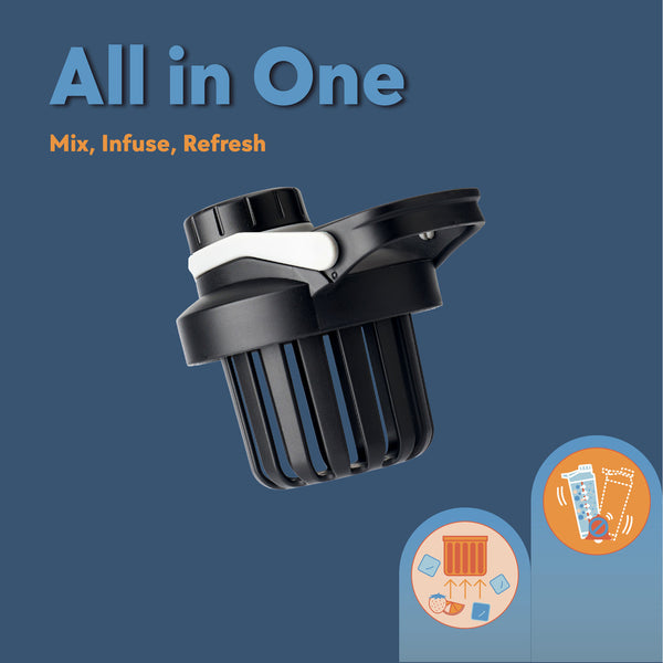 Hollywood Noir Stainless Steel Shaker Bottle – 24oz