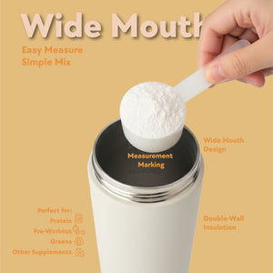 Joshua Dusk Stainless Steel Shaker Bottle – 24oz