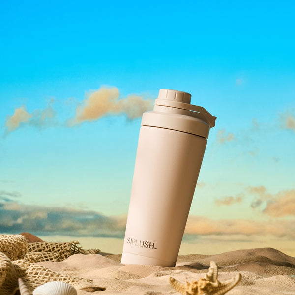 Malibu Sands Stainless Steel Shaker Bottle – 24oz